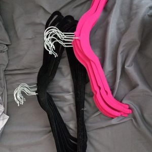 Felt hangers.